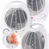 SILNÝ ELEKTRICKÝ TERMOVENTILÁTOR FARELKA RADIÁTOR TERMOSTAT 2000W PEC