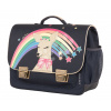 Školská aktovka Classic Midi Rainbow Deer Jeune Premier ergonomická luxusné prevedenie 30*38 cm