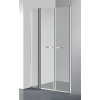 ARTTEC Dvojkrídlové sprchové dvere do výklenku COMFORT C 15 číre sklo 132 - 137 x 195 cm XCOM0154