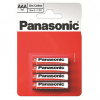 PANASONIC Red Zinc AAA 4ks 00163698