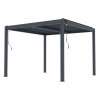 G21 Bioklimatická pergola Austin Premium 3x3 m, antracitová hliníková