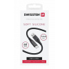 Swissten 71531010 dátový USB-C, 60W / 3A / 1x USB-A(M) / 1x USB-C(M), 1,5m, černý