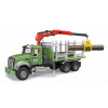 Nákladné auto MACK Granite Halfpipe dump truck Bruder 02824
