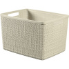 CURVER JUTE L 20L Košík 36 x 28 x 23 cm, béžový 01907-885