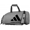 ADIDAS 2in1 Bag PU Combat Sports S, grey/black (ADIACC051CS-80900-S)