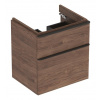 GEBERIT SMYLE SQUARE 58,4 x 47 x 61,7cm skrinka pod umývadlo so zásuvkami, orech hickory, 500.352.JR.1