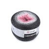 YarnArt Flowers Moonlight 260 g Pletací příze - 1 (3279) růžová střední šedá
