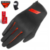 Dámske motocyklové rukavice SHIMA ONE EVO LADY RED čierne DARČEKY
