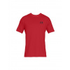 Pánske tričko s krátkym rukávom UA Sportstyle Left Chest Red, 1326799-600-XS XS