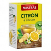 čaj MISTRAL citron a zázvor 20 sáčků (porcovaný čaj 20x2g)
