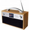 Sieťové a batériové rádio DAB+, FM, internetové Xoro DAB 250 IR