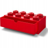 LEGO® stolní box 8 se zásuvkou červený LEGO40211730
