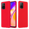 Gumený kryt COLOR na Oppo Reno 5 Z - Červená
