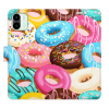 Flipové puzdro iSaprio - Donuts Pattern 02 - Xiaomi Redmi A1 / A2