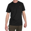 FOX Tričko FOX COLLECTION T BLACK & ORANGE XXL