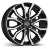 DEZENT KC 8x17 6x139,7 ET35 black polished