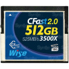 Wise 512 GB CFast 2.0 Blue 3500X 7839