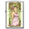 Zapalovač Zippo Nouveau Floral Woman možnost gravírování