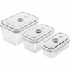 Zwilling sada 3 skleněných vakuovacích dóz Fresh & Save 1007719