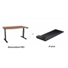 BalanzaDesk PRO + chodiací pás A1 plus Veľkosť stolovej dosky: M - 115x80cm, Bezdrôtová nabíjačka - neviditeľná pod stolovou doskou: Je súčasťou stola +50€
