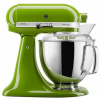 KitchenAid robot Artisan 5KSM175PSEMA matcha + Akční set KitchenAid kovový mlýnek na maso 5KSMMGA