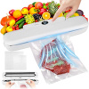 VÁKUOVÁ ZVÁRAČKA FÓLIÍ NA POTRAVINY VÁKUOVAČKA S VÝKONOM 120W + SADA VRECIEK XXL