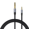 Vention Kábel Micro Jack 3,5 mm na Micro Jack 6,35 mm, 2 m, čierny 6922794756526