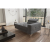 Nábytek PEGAS s.r.o. Sofa lenoška TOSCANIA 135 cm - grafit, levá strana