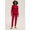 DÁMSKE PYŽAMO DOTIE 43718 AW25 Červená L