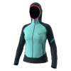 Dámska mikina Dynafit TRANSALPER LIGHT POLARTEC HOODED JACKET - svetlo modrá XS