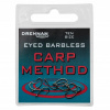 Drennan bez Protihrotu Eyed Carp Method Barbless veľ.16 10ks