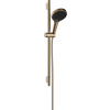 Hansgrohe Rainfinity - Set sprchovej hlavice, tyče a hadice, 3 prúdy, EcoSmart, kefovaný bronz 28746140