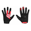Rukavice Force MTB POWER, černo-červené L