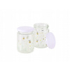 SKLENENÉ DÓZY SKLENENÉ NA MED 2 KS 240 ML HONEY SADA MOTÍV VČIEL 9,3X6,8 CM