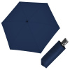 Doppler Fiber Micro Flat uni navy - dámsky/pánsky plne automatický dáždnik
