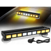 Blikajúca obojstranná výstražná lampa 81W LED 27 na Tir Auto