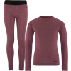 Dětský funkční set CRAFT CORE Wool Merino - růžová Velikost: 146