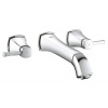 Grohe Grandera - Trojotvorová umývadlová batéria, chróm 20415000