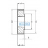 Remenica TB 75 8MDC 36 optibelt ZRS DC na Taper Lock