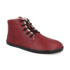 Barefoot zimné topánky Ahinsa - Sundara Winter Ankle Bare vínové