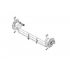 Axle rear disc brake - single - Thule Chariot Sport 2 55267
