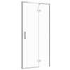 Cersanit LARGA Dvere do niky / Dvere pre sprch kút 100x195cm Chróm Číre sk. Pravé S932-117 S932-117