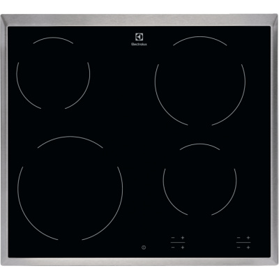 Electrolux EHF6240XXK Sklokeramický varný panel Radiant Hob 60 cm