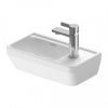Duravit D-Neo - Umývadielko 400x220 mm, otvor na batériu vpravo, biela 0739400041