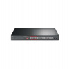 TP-LINK 26-Port 10/100Mbps PoE+ Switch, 24 10/100Mbps PoE+ Ports, 2 Gigabit RJ45 Ports, 2 Combo SFP Slots, 802.3at/af, 2 (TL-SL1226P)
