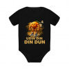 Udin din din dun - Italian brainrot - body s potlačou - Tričkový | 12M | Čierna | Body