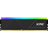 Adata XPG D35/DDR4/16GB/3200MHz/CL16/2x8GB/RGB/Black AX4U32008G16A-DTBKD35G