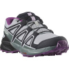 Obuv Salomon Speedcross J L41727200 - quarry/black/sparkling grape 32