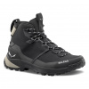 SALEWA Dámska treková obuv PUEZ 2 MID PTX W black/black - čierna Veľkosť EU: 36,5