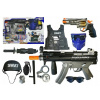 Policajný set Dart gun MP5 Revolver VYPR